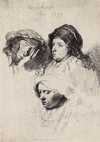 Rembrandt - faces